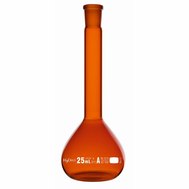 AMBER VOL.FLASK 20ML CLASS A